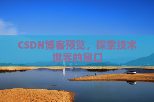CSDN博客预览，探索技术世界的窗口
